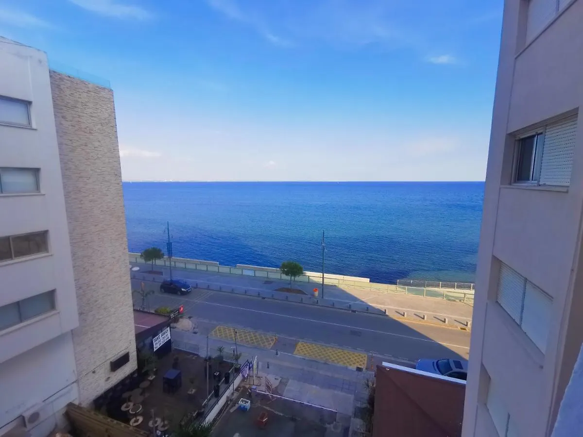 Flirty Flamingo Seaview Seafront Apartment Larnaca Cyprus